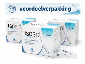 Isosol Saline (30x5ml) 3 maanden voordeelverpakking